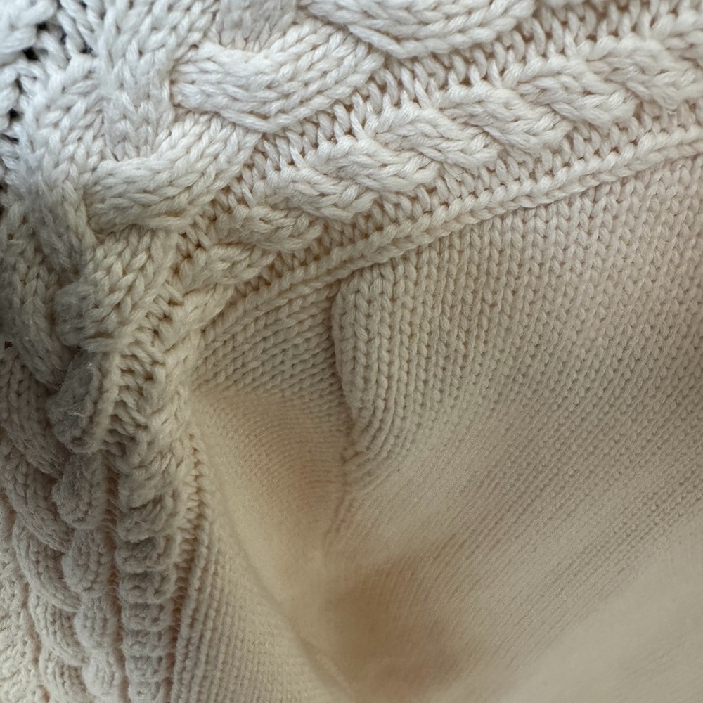 🤍 Ralph Lauren Sport Cream Cable-Knit Zip-Up Sweater 🤍 - Picture 8 of 10